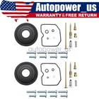 Fit Kawasaki Ninja 500R 1987-2009 Carburetor Gaskets Rebuild Kit New. Price: $21.56.