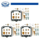 1978-79 Yamaha Carburetor Repair Rebuild 3 Kits Triple Jet Oem New. Price: $58.68.