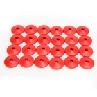 Fast-trac Air Lite Round Red Backer Plates For 5/16 In. Studs 213RR-24 New. Price: $14.24.