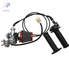 Carburetor & Throttle Cable Handle Bar Air Filter For Honda CT90 CT110 New. Price: $25.37.