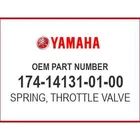 Yamaha Spring, Throttle Valve 174-14131-01-00 Oem New. Price: $7.40.