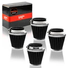 4X Carburetor Air Filter Intake Cleaner Pod 50MM For Motorcycle Yamaha Honda Ctx New. Price: $18.99.