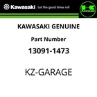 Kawasaki Genuine Air Filter Holder 13091-1473 New. Price: $46.63.