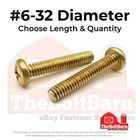 #6-32 Brass Phillips Pan Head Machine Screws (choose Length & Qty) New. Price: $525.36.