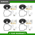 For Kawasaki ZX6R ZX600 ZZR600 4X Carburetor Repair Kit Diaphragm Float New. Price: $16.75.