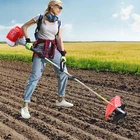 Mini 51.7CC 2 Stroke Cultivator Gas Powered Rototiller Garden Farm New. Price: $134.64.