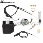 New Fit For Yamaha PW50 Y-zinger Carburetor Air Filter Throttle Choke Cable. Price: $31.58.