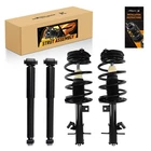 Maxpeedingrods Front Rear Struts W/coil Springs For Nissan Sentra 2007-2012 New. Price: $158.32.