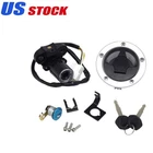 Ignition Switch Fuel Gas Cap Seat Lock Set For Kawasaki Ninja ZX6R ZX10R Z1000SX New. Price: $55.96.