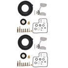 2PCS Carburetor Repair Kit For 1999 2000 Honda Shadow Spirit VT1100C Black New. Price: $22.79.