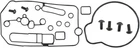 Moose Racing Carburetor Mid Body Gasket Kit For Yamaha WR400F New. Price: $35.51.