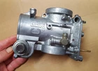 Keihin Special CR35 35MM Outer Left Carburetor Body #1 (from Four Set) Used. Price: $92.00.
