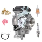 Carburetor W/ 43" Throttle Cable For Harley-davidson CV40 27421-99C 27490-04 New. Price: $54.05.