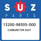 13200-98305-000 Suzuki Carburetor Assy 1320098305000, New Genuine Oem Part. Price: $833.21.