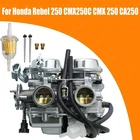 For Honda Rebel CA250 Dual Carburetor Assy Set Chamber New. Price: $35.19.