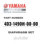 Yamaha Genuine Oem Parts Diaphragm Set 4D3-1490H-00-00 For Raptor 250 New. Price: $69.03.
