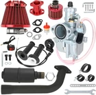 Stage Kit VM22 Carburetor Exhaust Pipe Muffler 196CC 224CC Yoxufa CT200U MB200 New. Price: $75.59.