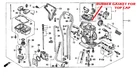 Oem Honda Carburetor Keihin Fcr Top Cap Cover Oring Seal Gasket CRF250R CRF250X New. Price: $13.88.