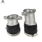 New Carburetor Intake Manifolds W/ Boots Gaskets For Honda Holders Kit. Price: $13.52.