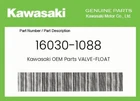 Kawasaki Genuine Valve-float 16030-1088 New. Price: $60.53.
