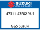 Suzuki Oem Part 47311-43F02-YU1 Cover,frame Cen New. Price: $432.41.