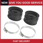 Piece Of 2 For Honda Shadow Vlx 600 88-00 Carburetor Manifold Boots Adapter New. Price: $13.82.