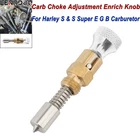 Carburetor Enricher Choke Adjustment Knob For S&s Shorty Super G Harley New. Price: $12.67.