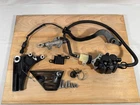 2015 08-18 Kawasaki KLR650 Rear Brake Master Cylinder Caliper Hanger 8/10 Cond Used. Price: $160.00.