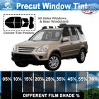 Precut All Sides + Rear Window Film Any Tint Shade For Honda Cr-v 2002-2006 New. Price: $39.99.