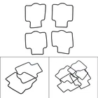 Carburetor Float Bowl Gaskets Kit For Kawasaki ZX1100 ZX900 ZX600 89-05 #8 New. Price: $12.85.