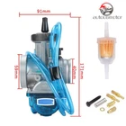 PWK40 40MM Carburetor For Keihin Honda CR500R KX500 LT500 Atv New. Price: $42.93.