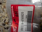 Honda 99114-0760620 Oem Jets R31 New. Price: $26.60.