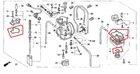 Genuine Honda Carburetor Gasket Oring Set Top Bottom CR125R 04-08 CR250R New. Price: $28.88.
