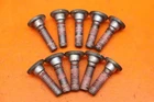 2005-2006 Kawasaki Ninja ZX6R Oem Front Brake Rotor Bolts Disc Hardware Screws Used. Price: $8.00.