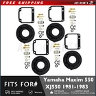 4 Set For Yamaha Maxim XJ550R Seca 1981-1983 Carburetor Repair Rebuild Kit New. Price: $14.99.