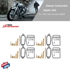 Sets Carburetor Repair Kit Rebuild For Honda CB350F Deluxe 1972-1974 1973 New. Price: $15.72.