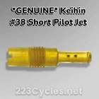 **genuine** Keihin Honda N424-26 Series #38 Pilot Jet New. Price: $9.99.