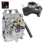 Carburetor W/ Intake Manifold For Yamaha XV250 V-star Virago Route 66 New. Price: $42.99.
