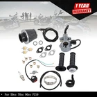 PZ19 Carburetor Air Filter Throttle Handle Grips Cable For 50CC 70CC 90CC New. Price: $36.90.