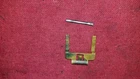 Suzuki 1983 Carburetor Mikuni Float Arm & Pin Used. Price: $7.50.
