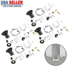 4X Carburetor Repair Kit Acceleration Pump For Kt CVK24 Scooter Racing New. Price: $59.63.