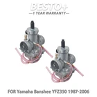 Atv Fit For Yamaha Banshee YFZ350 29MM 1987-2006 Two Carburetors New Usa. Price: $33.76.