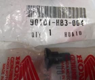 Oem Honda Pilot Splash Guard Fender Screw 90101-HB3-004 V35-57G New. Price: $12.00.