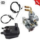 Carburetor & Air Filter Box Throttle Choke Cable For Yamaha Peewee New. Price: $26.05.