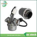 Dirt Bike Go Kart Carburetor Air Filter Fit For 50 70 90 110 125CC Atv New. Price: $13.11.
