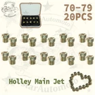 Box- Holley Carburetor Main Jets For 20PACK Gas Kit 70-79 1/4-32 -us New. Price: $30.73.