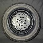2022 Kawasaki BR125 Front Wheel Rim Tire Z125 17-23 Black 41073-0674-63D Used. Price: $250.00.