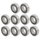 Bearing 6305-2RS 25 62 17MM Premium Double Rubber-sealed Balls Pack Of 10 New. Price: $31.54.