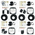 4PCS Ultimate Carburetor Rebuild Repair Kit For XJ650 With Floats Intake Man -us New. Price: $90.00.