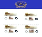 4X K&l Supply Pilot Screw Set Quantity CBR1100XX VTR1000F CBR900RR Air FUEL#D128 New. Price: $47.94.